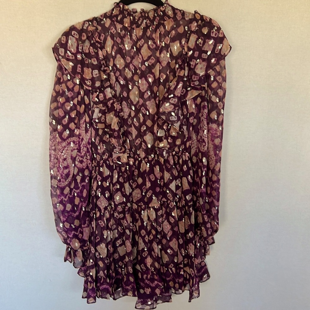 Ulla johnson mini dress with ruffles size small